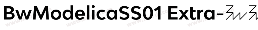 BwModelicaSS01 Extra字体转换